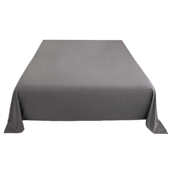 Eoozwa Solid Color Bed Sheet 71x91 Inch Soft Polyester Washable Fade Resistant Easy Care Fitted For All Mattress Types Home Decor