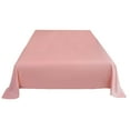 thumbnail image 1 of Eoozwa Solid Color Bed Sheet 71x91 Inch Soft Polyester Washable Fade Resistant Easy Care Fitted For All Mattress Types Home Decor, 1 of 6