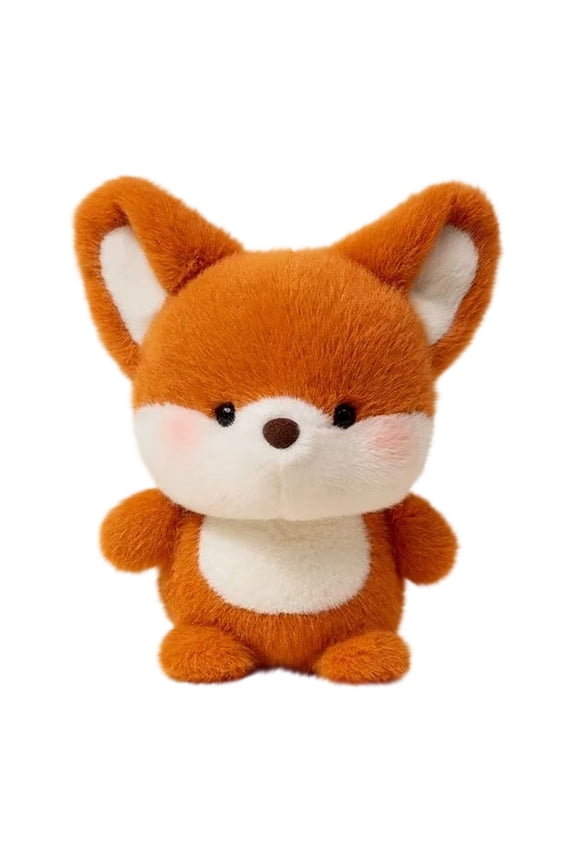 Stuffed Animals Cute Soft Plush Doll Small Plushies Toys Gifts Realistic Toy Squirrels Stuffed Sleep Aid Anxiety Relief Companion Toys(Fox)