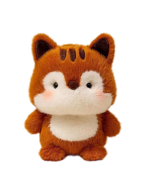 Stuffed Animals Cute Soft Plush Doll Small Plushies Toys Gifts Realistic Toy Squirrels Stuffed Sleep Aid Anxiety Relief Companion Toys(Squirrel)