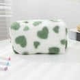 thumbnail image 1 of Eoozwa Sweet And Caring Makeup Bag Large Capacity Cosmetic Bag Travel Toiletry Bag Organizer Cute Makeup Bag Pouch Storage Bag for Women(Love Pattern), 1 of 2