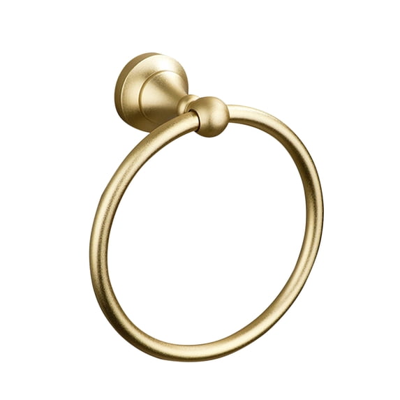 Eoozwa Towel Ring 304 Stainless Steel Wall Mount Round Hand Towel Holder Rust Proof Swivel Arm Hardware Included Bathroom Kitchen Space Saving Home