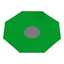 Eoozwa Trampoline Shade Cover for 6FT 10FT 12FT 14FT Trampoline,Sun-Protection Trampolines Antis Trampoline Cover Accessories Sunproof Canopy for Outdoor Backyard Playground