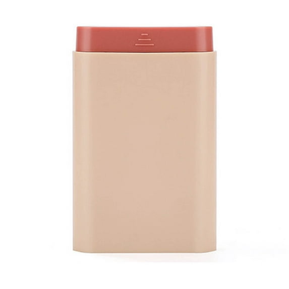 Eoozwa Travel Pill Organizer,6 Compartments Travel Pill Box Portable Folding Small Pill Case Daily Pill Container Used for Carry Storage Medicine Organizer