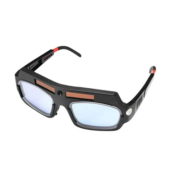 Eoozwa Welding Glasses Auto Darkening Safety Goggles Solar True Color Welder Glasses Eyes Protective PC Lens Welder Mask Welding Helmet for TIG MIG ARC Weld Plasma Cut Grinding