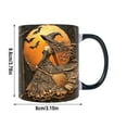 thumbnail image 1 of Eoozwa Wizard Themed Halloween Mug Ceramic Drinkware Microwave Safe for Holiday Parties Office Use Spooky Decor Practical Witchcraft Inspired Cup, 1 of 6