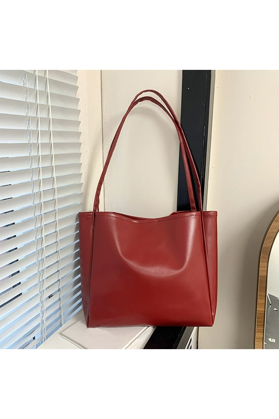 Womens Tote Bag, PU Leather Tote Bag Handbags for Women and Girls, Stylish Womens Work Bag Practical Tote Bags Shoulder Bag Handbag Messenger Bag Wallet