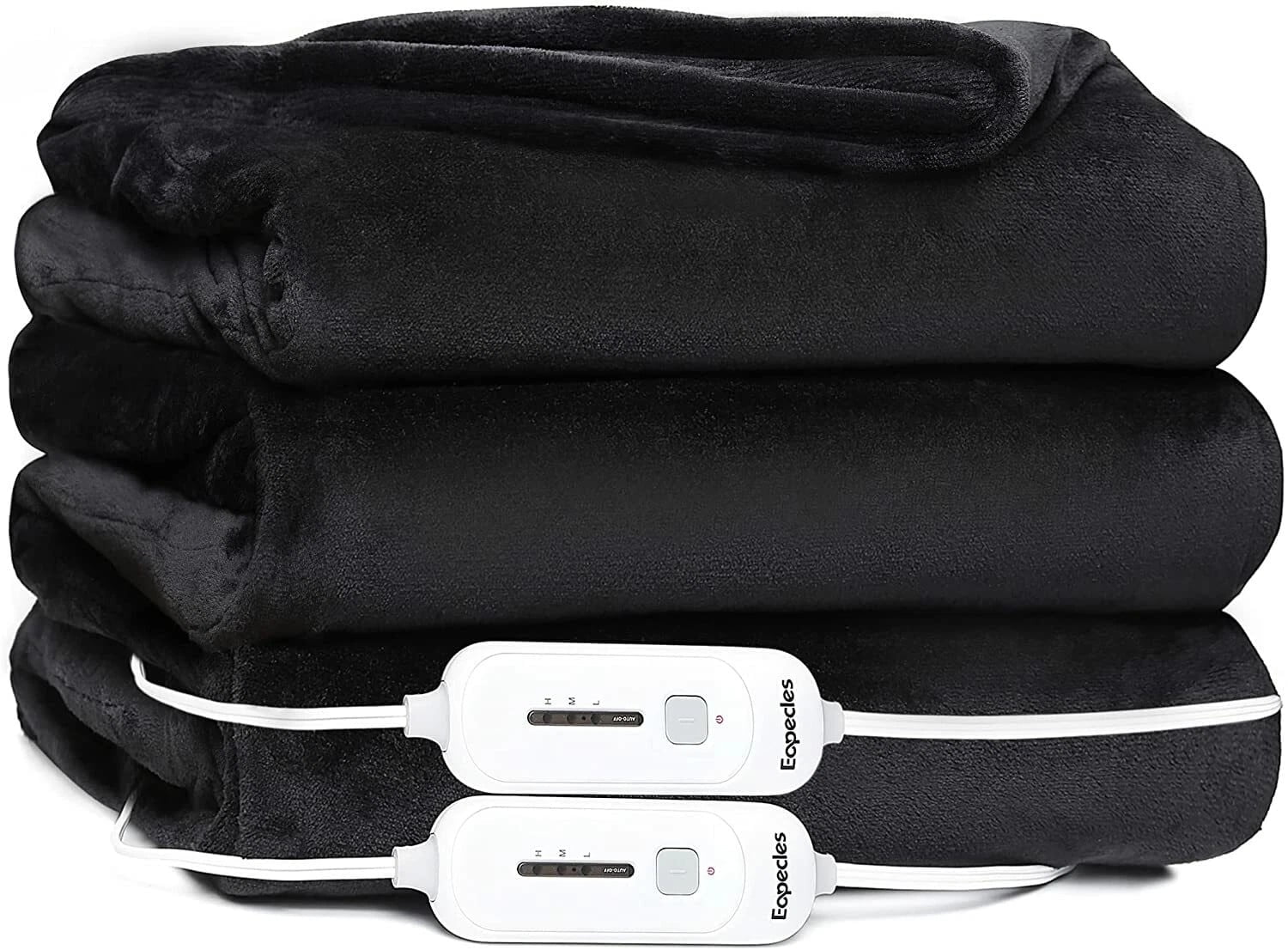 Eopecles 84" x 90" Double-Sided Flannel Electric Thermal Heated Blanket Throw