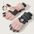 thumbnail image 1 of Eoperou 1 Pair Ski Gloves Anti loss Clip Fastener Tape Elastic Thread Waterproof Windproof Winter Unisex Sport Mittens for Outdoor, 1 of 8