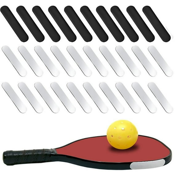 Eoperou 30Pcs 3G Pickleball Paddle Weight Tape Adhesive Control Power Improvement Golf Club Tennis Racket Weighted Bar Pickleball Accessories
