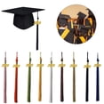 thumbnail image 1 of Eoperou Academic Tassel Smooth Decorative Multicolor Metal Year Card Graduation Tassel for School, 1 of 8