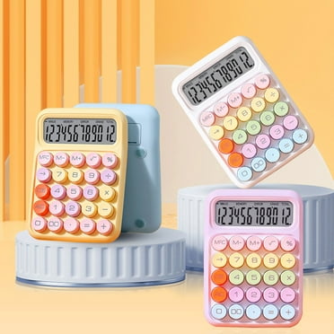 Eoperou Electronic Calculator: Large LCD Display Big Buttons Easy Press Mechanical Switch