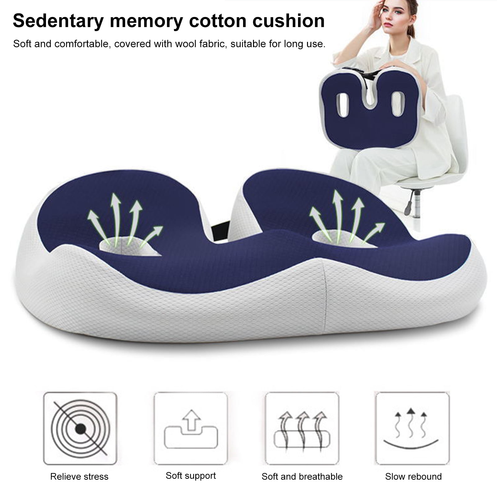 Hemorrhoid Mat Seat Cushion
