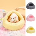 thumbnail image 1 of Eoperou Guinea Pig Warm Bed Hamster Nest Sleeping House - Soft Cozy Small Pet Cave for Guinea Pigs Hedgehogs Squirrels, 1 of 8