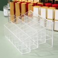 thumbnail image 1 of Eoperou Large Capacity Lipstick Box Multifunctional PS Clear Cosmetic Makeup Organizer Holder for Home, 1 of 8