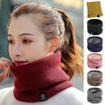 thumbnail image 1 of Eoperou Men Women Neck Gaiter: Winter Thickened Plush Lining Elastic Cold Weather Neck Scarf Outdoor Indoor Accessory, 1 of 8