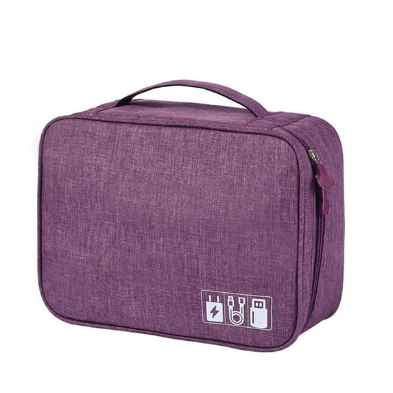 Eoperou Portable Travel Dust-proof Charger Data Cable Electronics Storage Bag Organizer