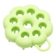 thumbnail image 1 of Eoperou Silicone Shampoo Brush Dry Wet Use Scalp Massager Hair Scrubber Flower Shape Silicone Bristles Bathroom Brush, 1 of 8