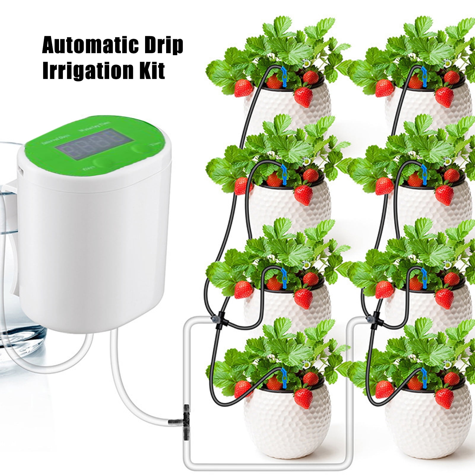 Eoperou Smart Flower Waterer - Drip Irrigation System Automatic ...