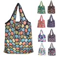 thumbnail image 1 of Eoperou Stylish Foldable Reusable Eco-friendly Waterproof Shopping Tote Grocery Bag, 1 of 8