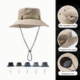 thumbnail image 1 of Eoperou Summer Hat Wide Brim Unisex Hollow Out Super Breathable Sunshade Outdoor Hat Climbing Supply, 1 of 8