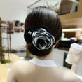 thumbnail image 1 of Eoperou Twist Clip Flower Japan Korean Style Stable Shiny Butterflies Headdress Rhinestones Headwear, 1 of 8
