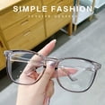 thumbnail image 1 of Eoperou Unisex Eyeglasses Solid Construction UV-Resistant PC Blue Light Blocking Anti-Dust Glasses for Female, 1 of 8