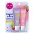 thumbnail image 1 of Eos 24H Moisture Super Balm- Strawberry Sorbet & Raspberry Kiwi Splash, 0.35 fl oz (2 Pack), 1 of 7