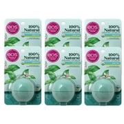 Eos Sphere Lip Balm, Sweet Mint- 0.25 Oz, 6 Pack