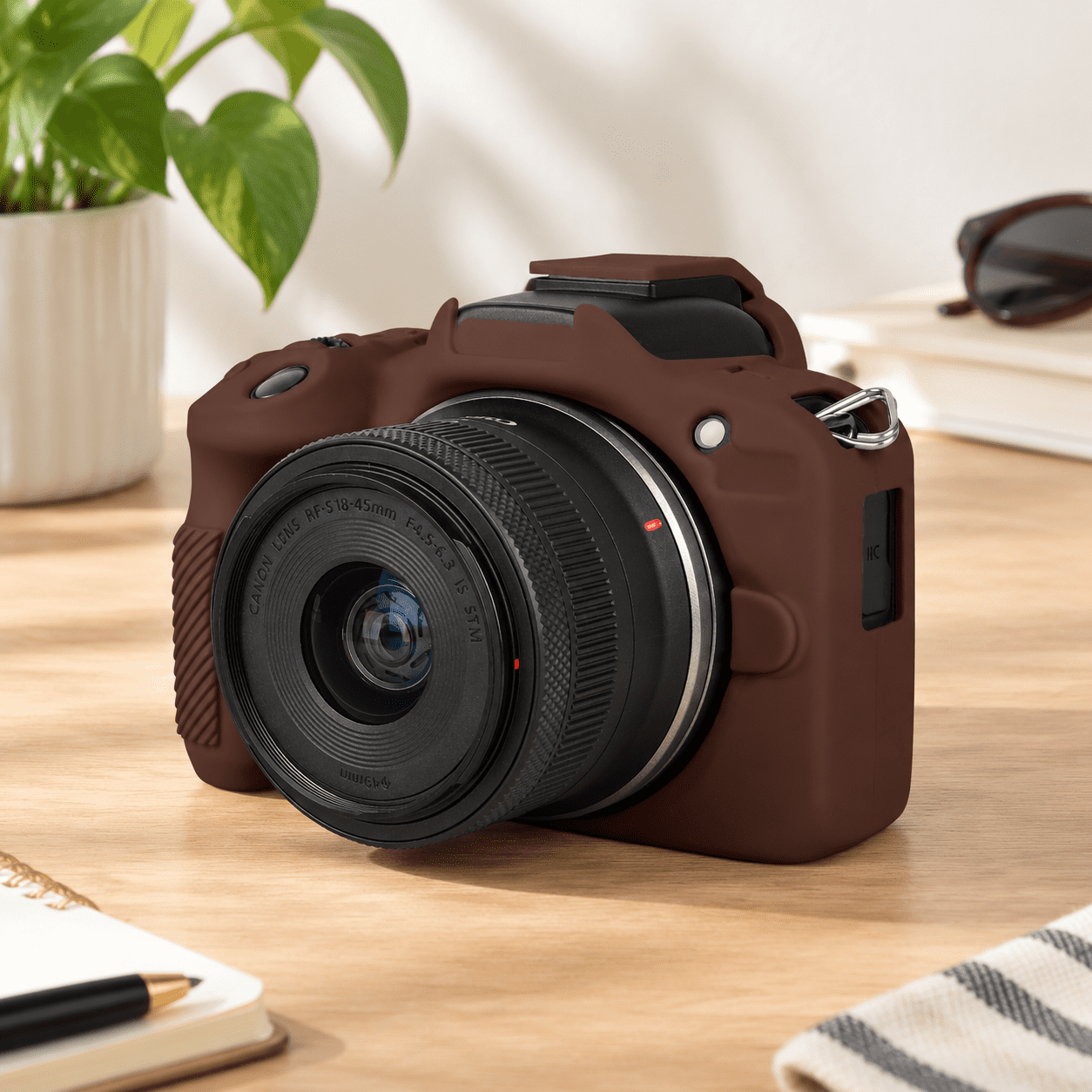 Eosr50 R50 Case Soft Silicone Protective For Vlogging Camera ...