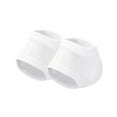 thumbnail image 1 of Eosunjian 1 Pair Heel Protector Breathable Reduce Pressure Anti-cracked Protective Sleeve Heel Spur Pads Foot Care (White), 1 of 13
