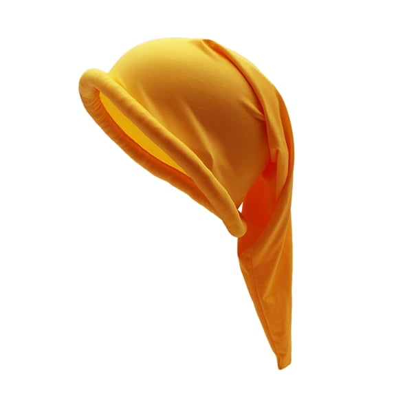 Eosunjian Christmas Dwarf Hat Colored Dwarf Costume Hat Moisture-Wicking Breathable Hat for Christmas Party Gnome Costumes (Orange)