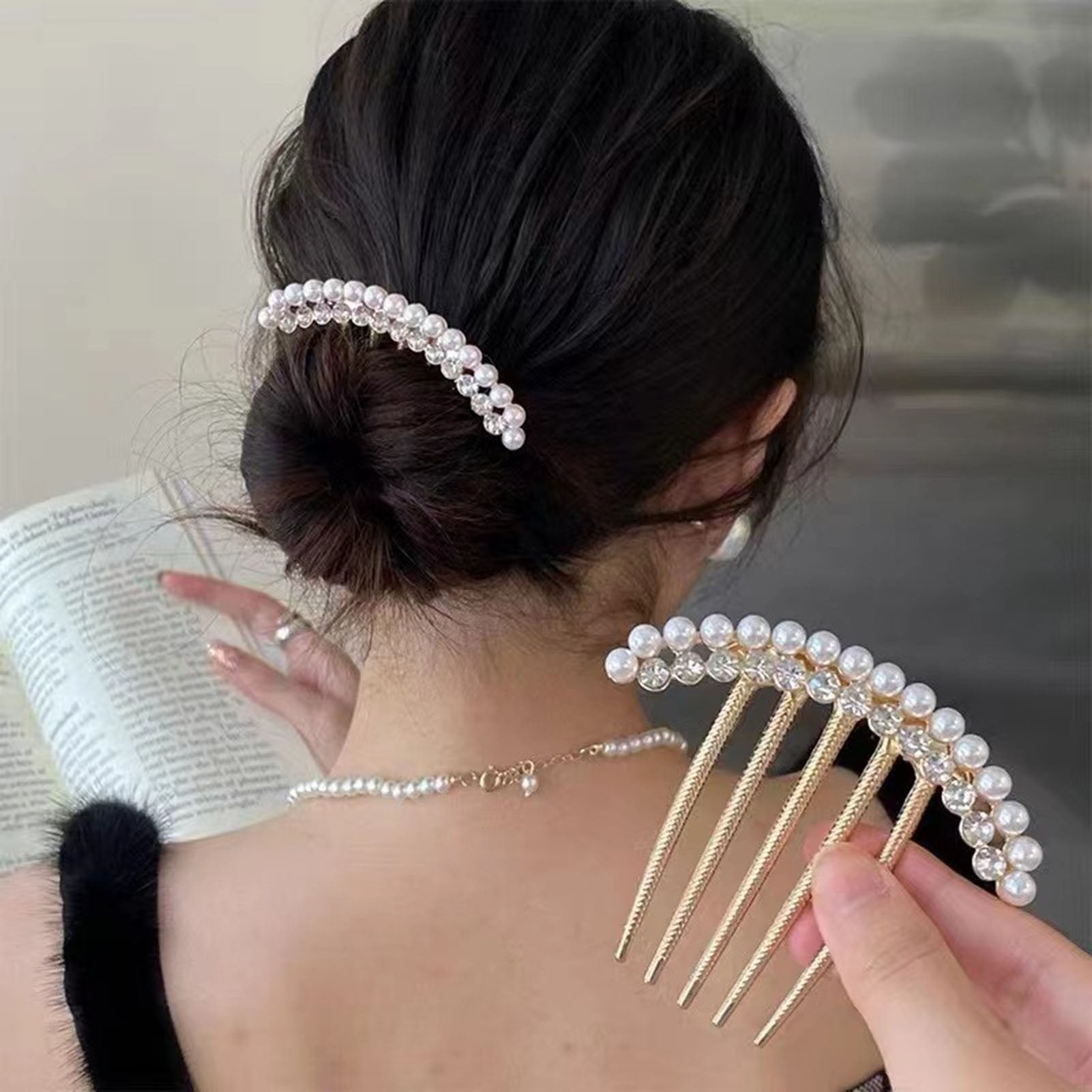 Pearl Hair Trendy Hair Pins 2019 TORUBIA 12Pcs Pearl Hair Clip