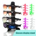 thumbnail image 1 of Eosunjian Glasses Display Stand 4 Sunglasses Organizer Stable Broken resistant Portable Eyewear Display Easy to Assembly Eyeglasses Sunglasses Storage Display Stand Home Use Red Haku, 1 of 13