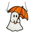 thumbnail image 1 of Eosunjian Halloween Cute Ghost Suncatcher Stained Glass Style Acrylic Window Hanging Ghost Light Catcher for Window Wall Decor, 1 of 13
