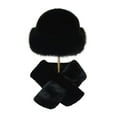 thumbnail image 1 of Eosunjian High-quality Hat Scarf Winter Fuzzy Hat Scarf Set for Women Faux Fur Collar Wrap Scarf Thickened Plush Warm for Weather Soft Comfortable Accessories, 1 of 8