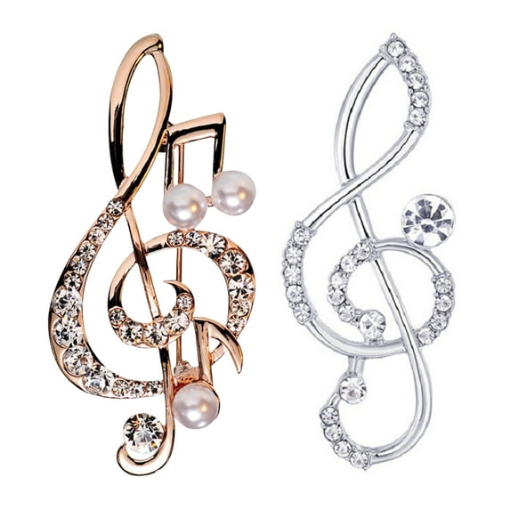 Eosunjian Lady Pin Unisex Shiny Rhinestone Scale Shape Women Brooch Gift Golden