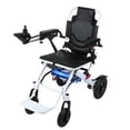 thumbnail image 1 of Eosunjian Lightweight Foldable Electric Wheelchair for Adult Senior with 500w Motors,Large Thickened Footrest,White(Dual Batteries), 1 of 11