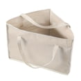 thumbnail image 1 of Eosunjian Portable Clothes Hanger Storage Clothes Hanger Caddy Triangular Storage Bag with Handles Base Plate Organizer for Bedroom Cloakroom Laundry for Closet, 1 of 8