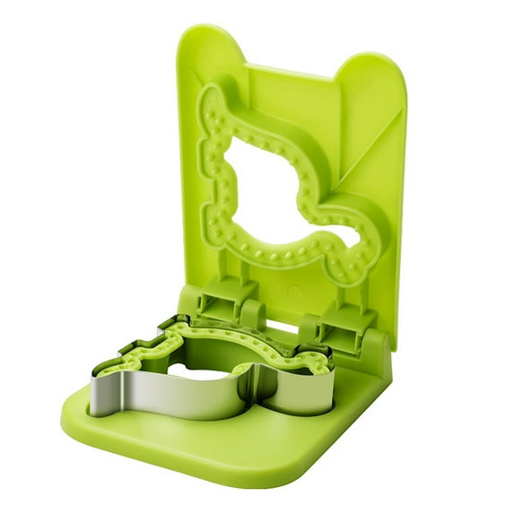Eosunjian Sandwich Sealing Press Sandwich Cutter Sealer Pocket Sandwich Maker with Stainless Steel Blades Easy Safe Sandwich Cutting Tool for Kids Mess-free