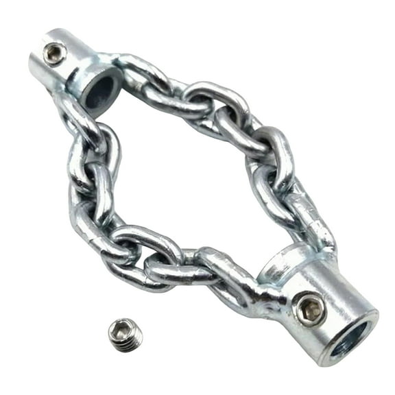 Eosunjian Sewer Pipe Descaling Tool Flex-shaft Sewer Descaling Chain Push-type Rotary Cable Dredge Tool for Drain Pipe Clog Removal Pvc Pipe for Easy