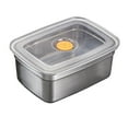 thumbnail image 1 of Eosunjian Stainless Steel Lunch Container with Lid Stainless Steel Food Box with Leak-proof Lids Stackable Metal Snack Container 304 Food-grade Storage for Meal, 1 of 8