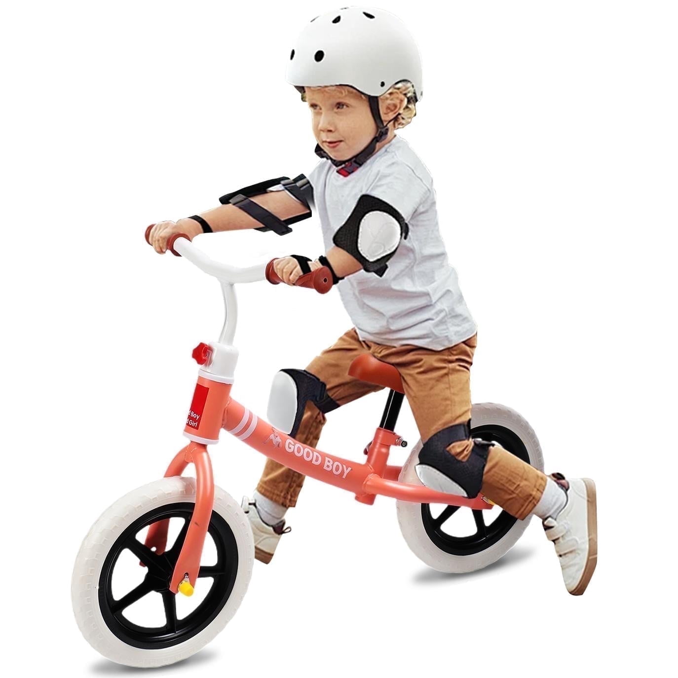 Casco Bikloon Rojo Para Bici Y Bicicleta De Equilibrio – Talla S Ajustable 47-54 Cm, 11 Orificios De Ventilación, Para Niños De 3 A 6 Años