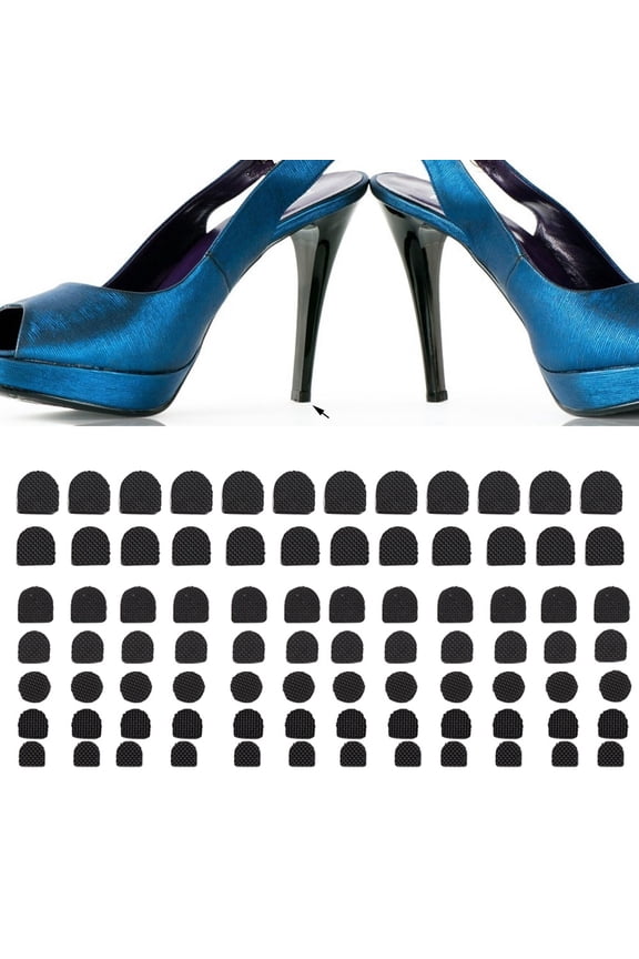 Shoes Heel Dowel,84pcs High Heel Replacement Tips Non-slip Shoes Repair Heel Dowels Protector , Heel Dowel