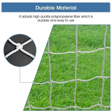 Eotvia Soccer Post Net,Soccer Goal Post,Full Size Football Soccer Net Sports Replacement Soccer Goal Post Net for Sports Match Training