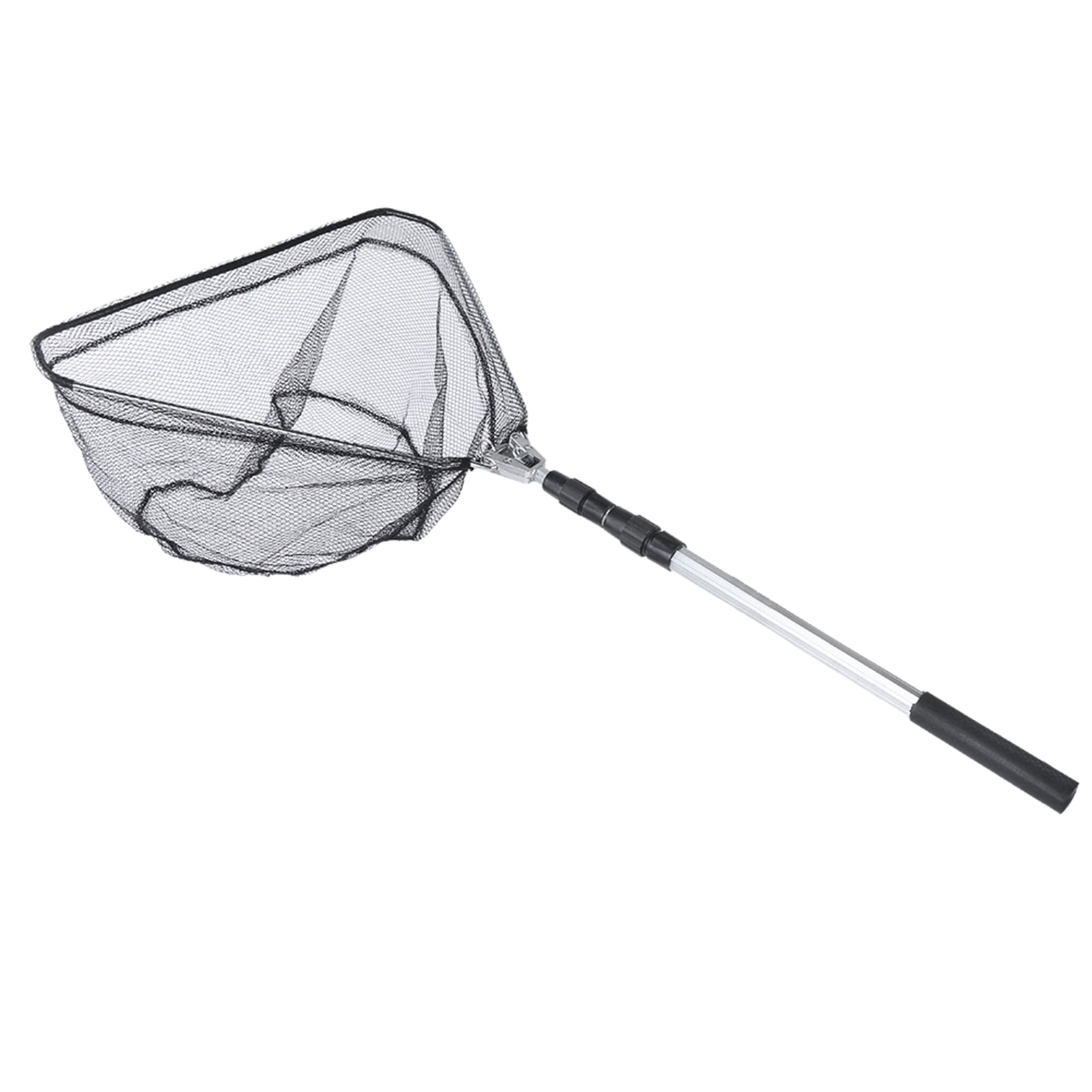 Eotvia Telescoping Fishing Net with 52.5cm to 150cm Telescopic Handle Aluminum Alloy