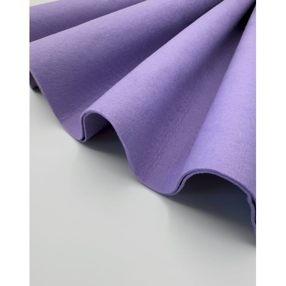 Eovea - Acrylic Felt Fabric - 72" Inch Wide -1.6mm Solid Thick Felt Fabric by The Yard - Craft Supplies - Sewing, Cushion and Padding, DIY Arts & Crafts, Cloth (Lavender, 1 Yard)
