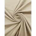 thumbnail image 1 of Eovea - Cotton Spandex Fabric by Yard - Jersey Knit 95% Cotton 5% Spandex T-Shirt Tops Fabric 4-Way Stretch Lightweight & Breathable Apparel Dresses 60" Wide 10oz (Cream, 20 Yard), 1 of 6