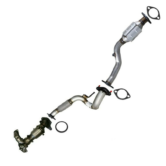 Northeastern Exhaust Stainless Steel Exhaust System Kit Fits 2008–2015  Nissan Rogue & Rogue Select 2.5L SUV – Direct Fit with EPA-Approved