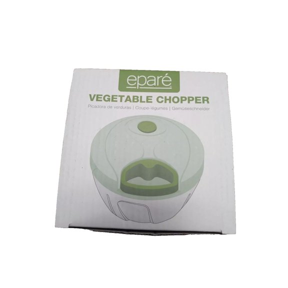 Epare Mini Vegetable Chopper 3 Chop Size Selection Manual